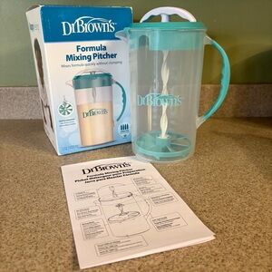 5/$30 Dr. Brown's Teal Formula Mixing Pitcher